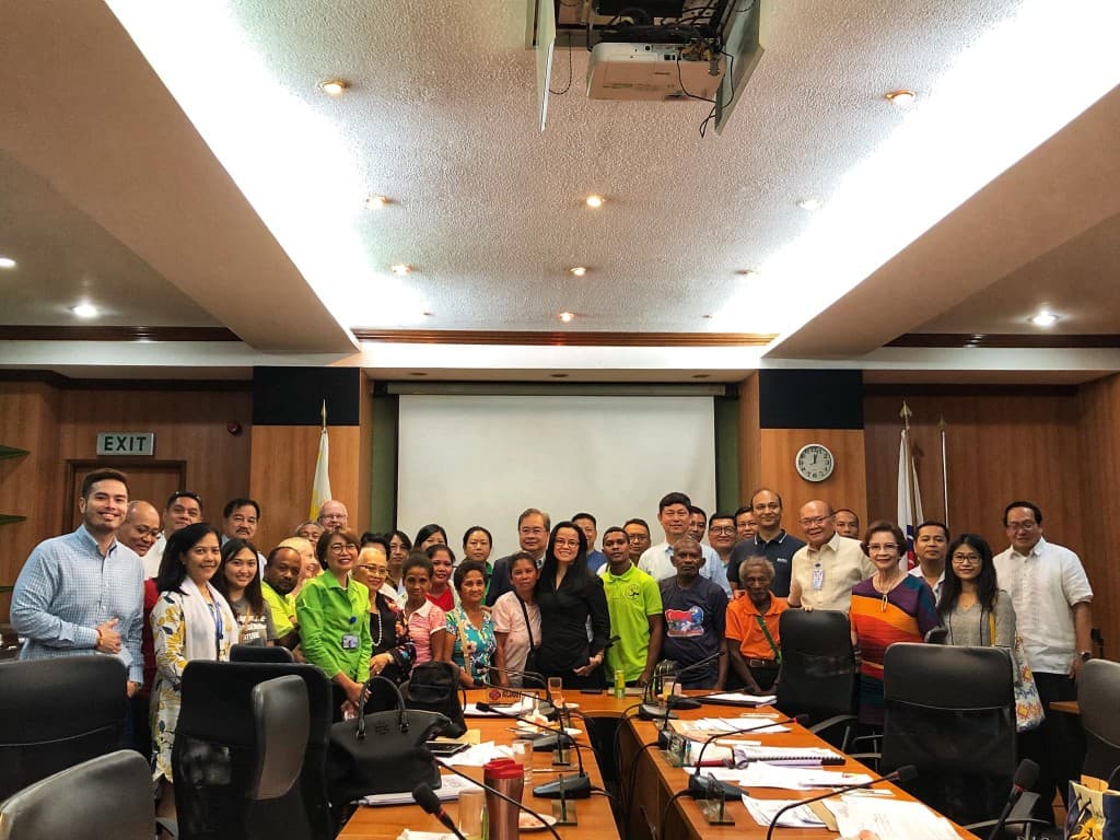 SIPAG and community partners in a partnership meeting